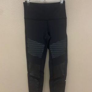 ALO 7/8 High Waist Moto Legging
